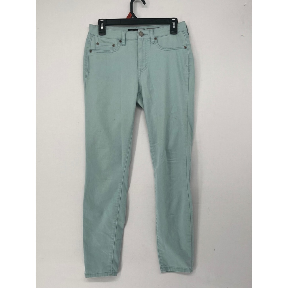 Aeropostale High Waisted Ankle Jegging Mint Green Seafoam Women Size 4 Regular